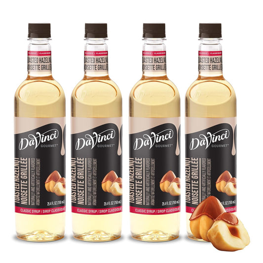 Toasted Hazelnut Syrup for Coffee & Cocktails - 25.4 Fl Oz