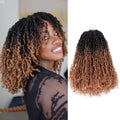 Toyotress Yanky Twist Crochet Hair 12 in 8 Packs - Fluffy Mini Twist
