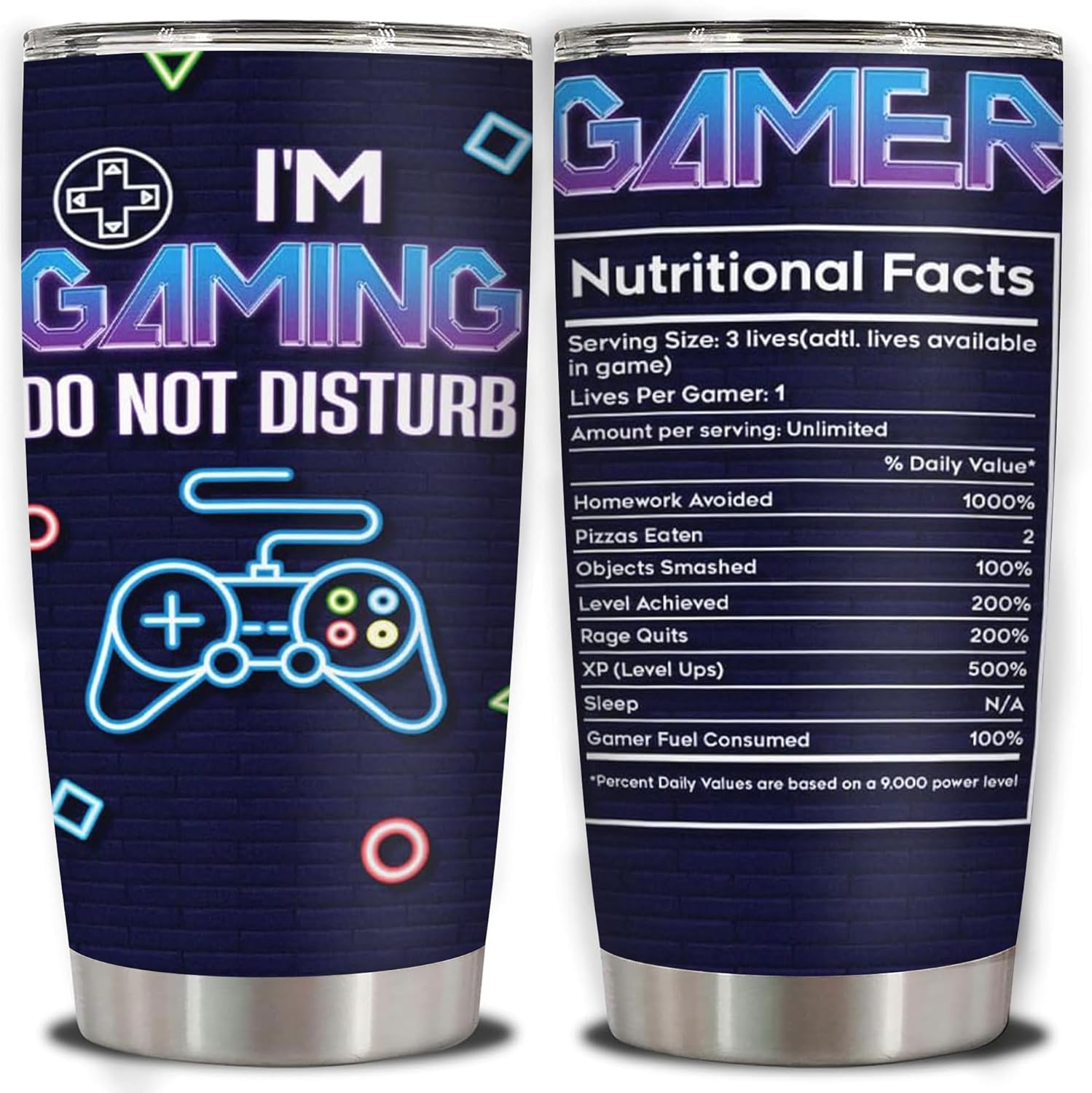 I'm Gaming, Do Not Disturb 20oz Stainless Steel Gamer Tumbler