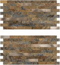 Peel and Stick Backsplash 20-Sheet PVC Tiles 12.1in x 5.9in - Extra