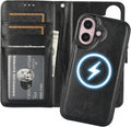 Bocasal iPhone 16 Wallet Case Compatible with MagSafe - RFID