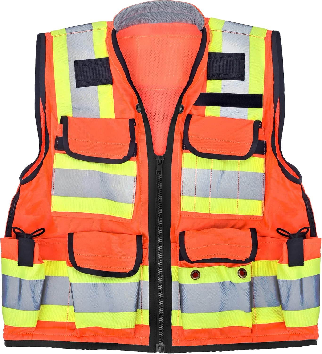AdirPro Surveyor Safety Vest with Pockets for Maximum Visibility