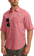 Men's Fishing Shirts with Zipper Pockets UPF 50 (Style 2J3L)