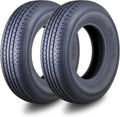 FREE COUNTRY Set 2 Premium Trailer Tires ST215/75R14 8PR - Durable