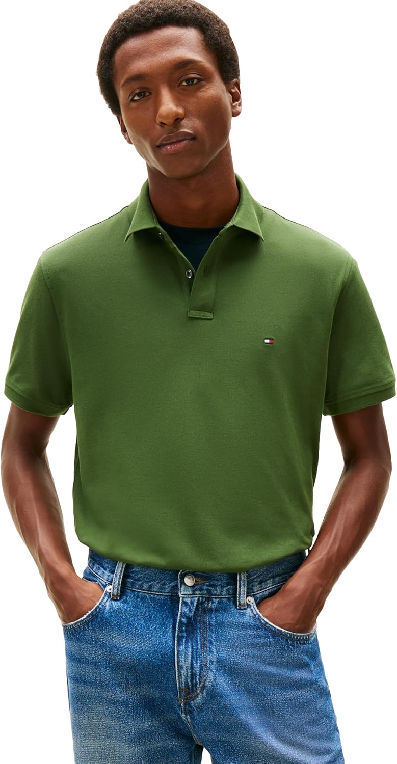 Tommy Hilfiger Mens Short Sleeve Polo Shirts in Classic Fit