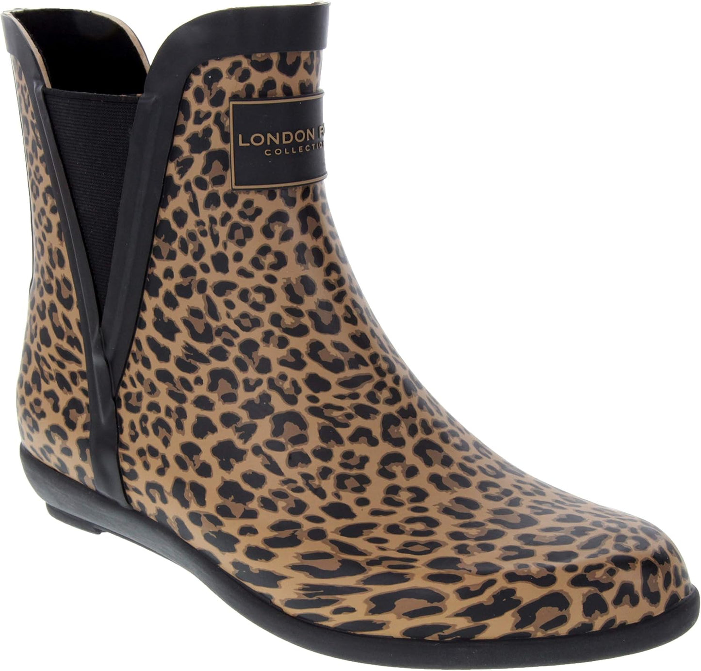 LONDON FOG womens Piccadilly Pull-On Bootie with Rubber Sole