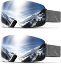 QALLY Anti-fog Ski Goggles with UV Protection