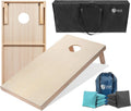 Tailgating Size Cornhole Boards 3ft x 2ft Set - Solid Wood Play Set