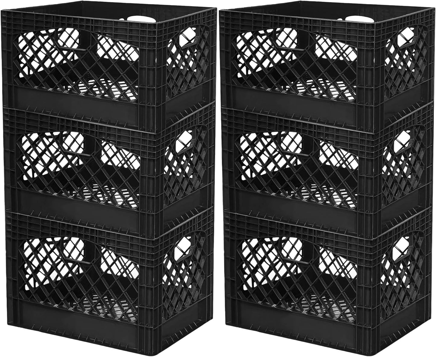 Juggernaut 24 Quart Storage Crate - Heavy-Duty Organizer Bins