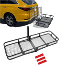KUAFU Hitch Cargo Carrier Rack 550lbs 61.5in x 19.5in - Folding Rear