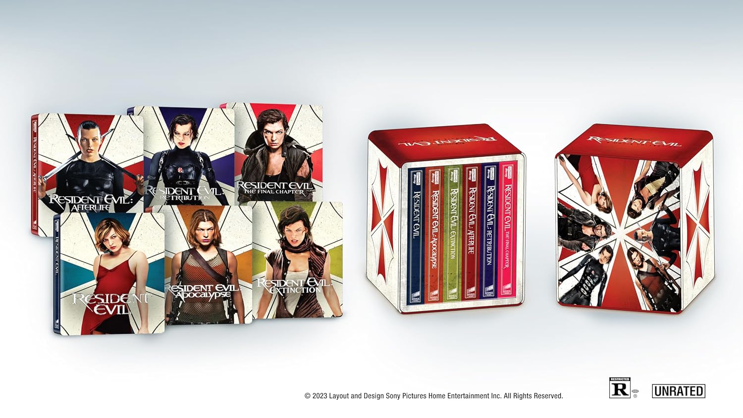 Resident Evil Ultimate Collection UHD/BD SteelBook 12 Discs Review