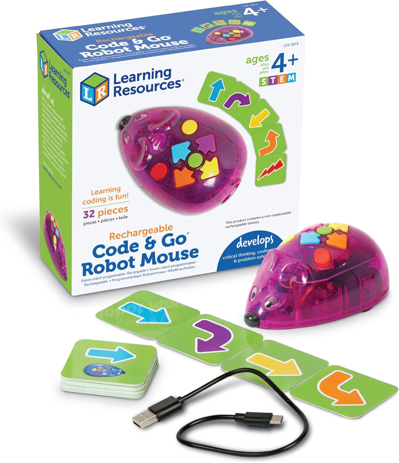 Code & Go Robot Mouse - STEM Toy for Kids