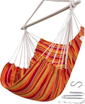 Hammock Chair Swing 500 lbs Capacity - Steel Bar Hanging Chair