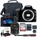 Canon EOS 250D DSLR Camera with 18-55mm Lens - Compact 4K DSLR