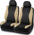 Beige Skechers Car Seat Covers with GOGA Mat Technology - Front Seats