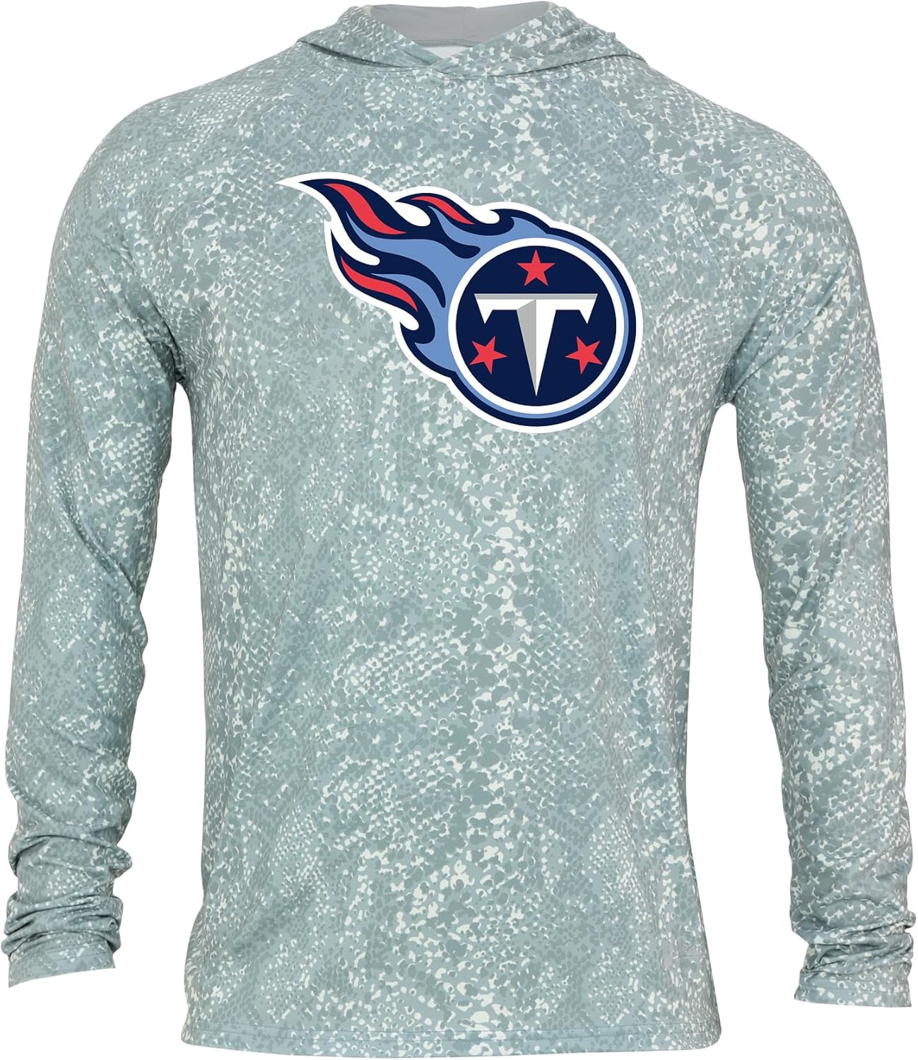 Zubaz NFL Men's All Over Lightweight Hoodie for Game Day Style