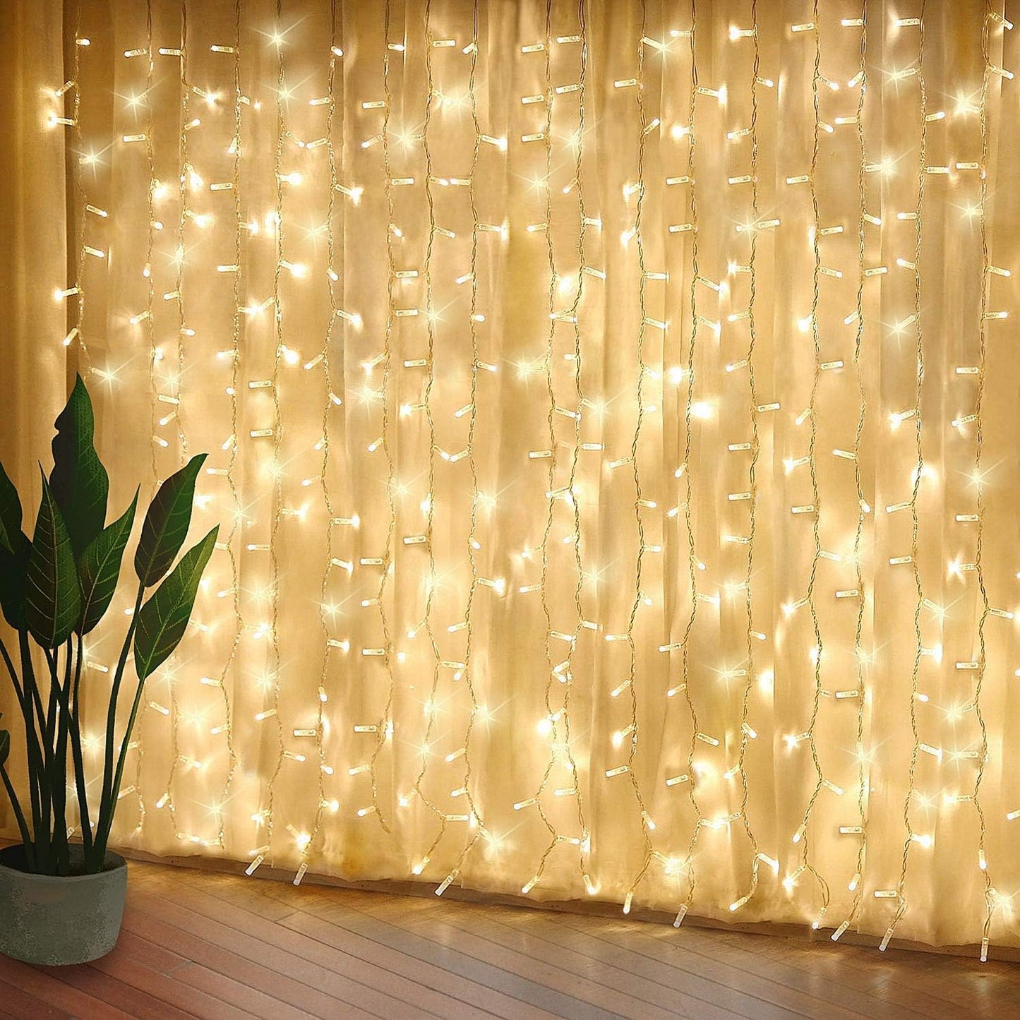 8 Mode Window Curtain Lights - Stunning Xmas Decor