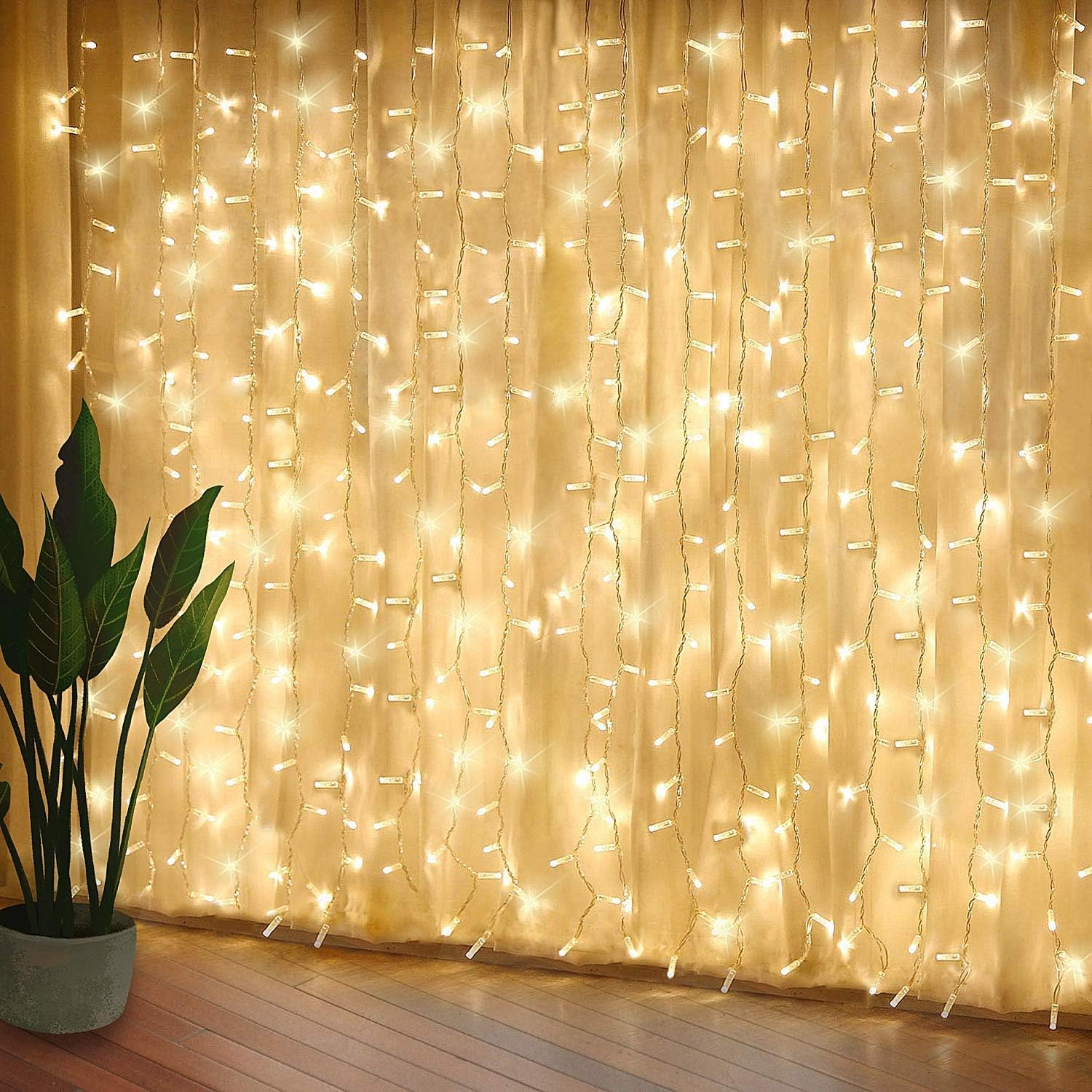8 Mode Window Curtain Lights - Stunning Xmas Decor