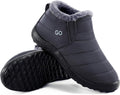 HARENCE Snow Boots for Women Waterproof Fur Lined Ankle Booties Shoes