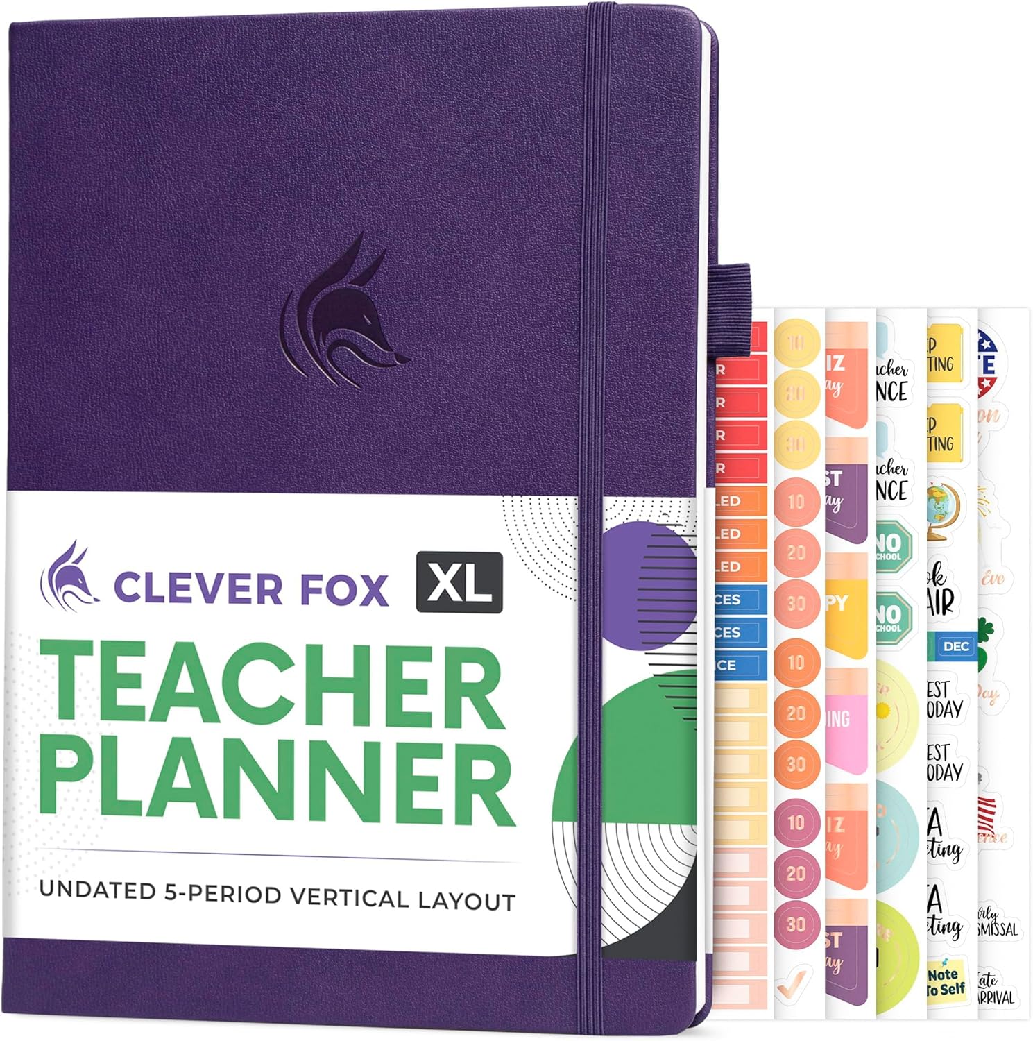Clever Fox Teacher Planner for Classroom & Homeschool Needs