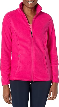 Classic-Fit Full-Zip Polar Soft Fleece Jacket for Women