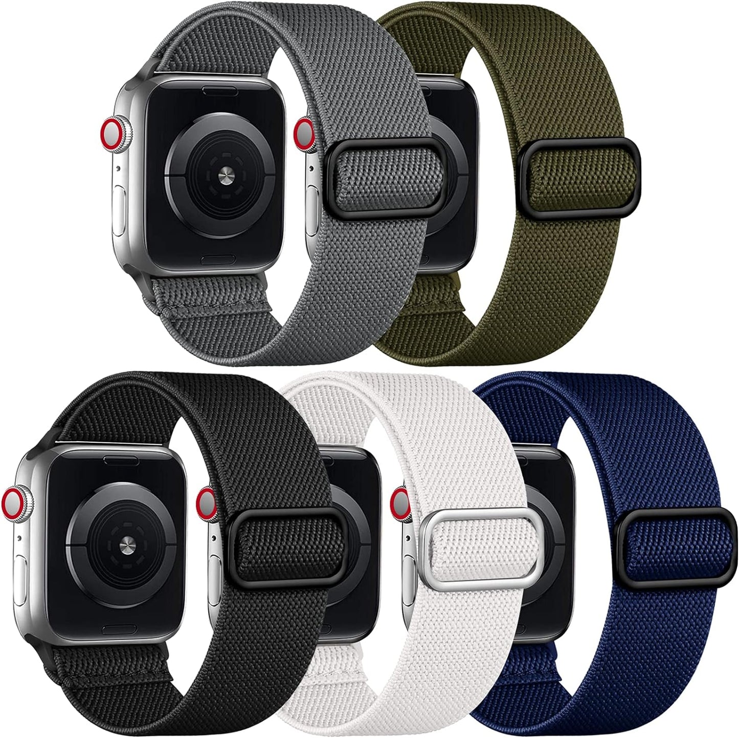 Ultra-Soft Stretchy Solo Loop for Apple Watch
