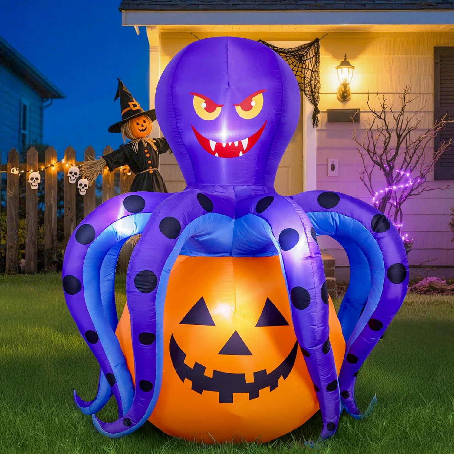 Garma 6.2 FT Halloween Inflatables for Outdoor Yard Decor