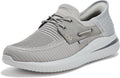 Skechers Mens Delson 3.0 - Roth Slip-On Sneakers with Hands-Free Entry