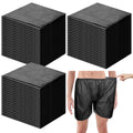 100 Pcs Disposable Exam Shorts Black - Comfortable Exam Wear