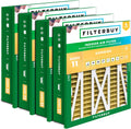 Filterbuy 24x24x5 Air Filter MERV 11 (4-Pack) - Allergen Defense