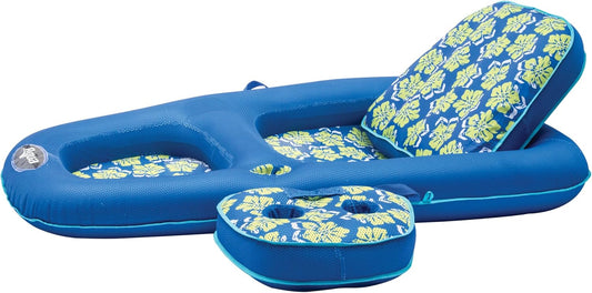 Aqua Campania Ultimate 2-in-1 Pool Float Lounge for Relaxation