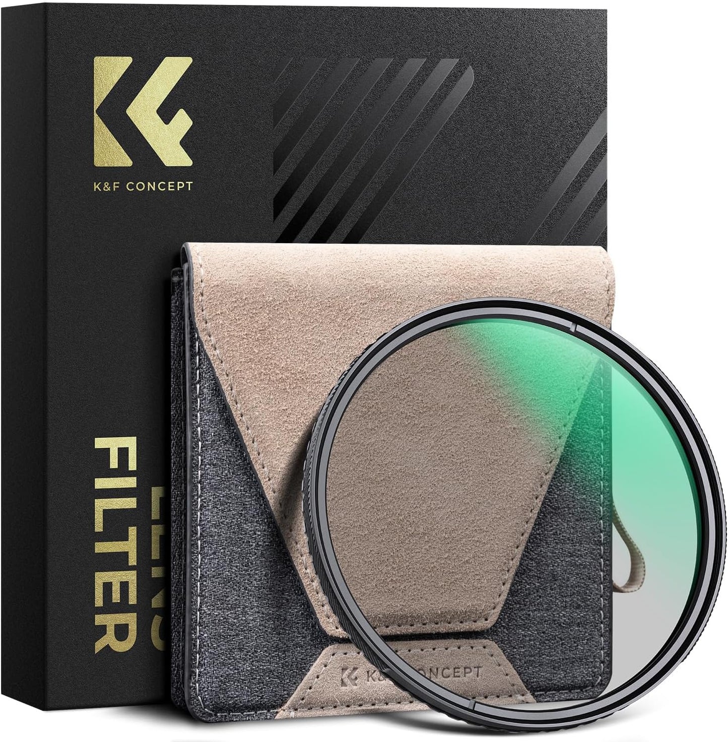 K&F CONCEPT 82mm Circular Polarizing Filter for Stunning Photos