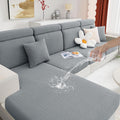 hyha Waterproof Couch Cushion Covers (3 Pack) - Durable, Washable