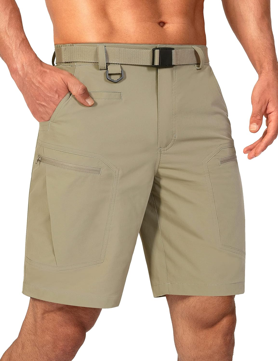 Mens Cargo Hiking Shorts Lightweight Quick Dry Tactical Shorts