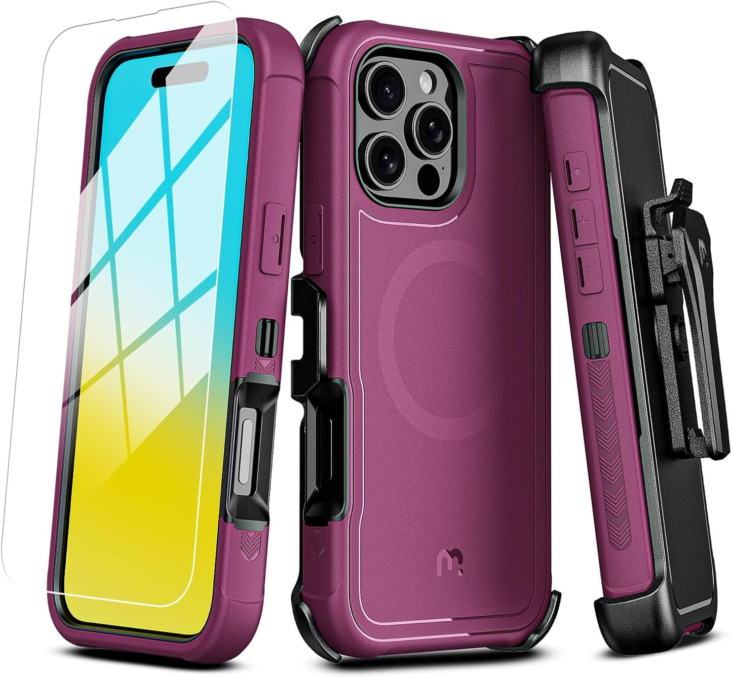 Maverick Series iPhone 16 Pro Case with Heavy Duty Protection
