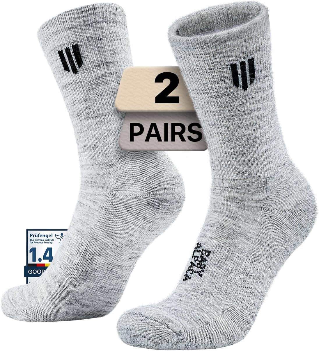 Alpaca Wool Micro Crew Hiking Socks for Ultimate Comfort