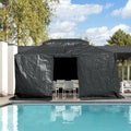 Domi 12ft x 16ft Universal Winter Gazebo Cover - Water Resistant
