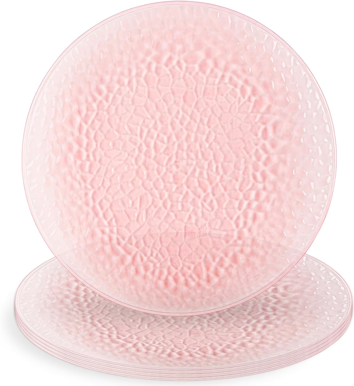 Durable & Stylish Pink Charger Plates - Set of 4