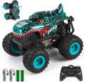 Remote Control Dinosaur Monster Truck - All Terrain RC Car for Kids