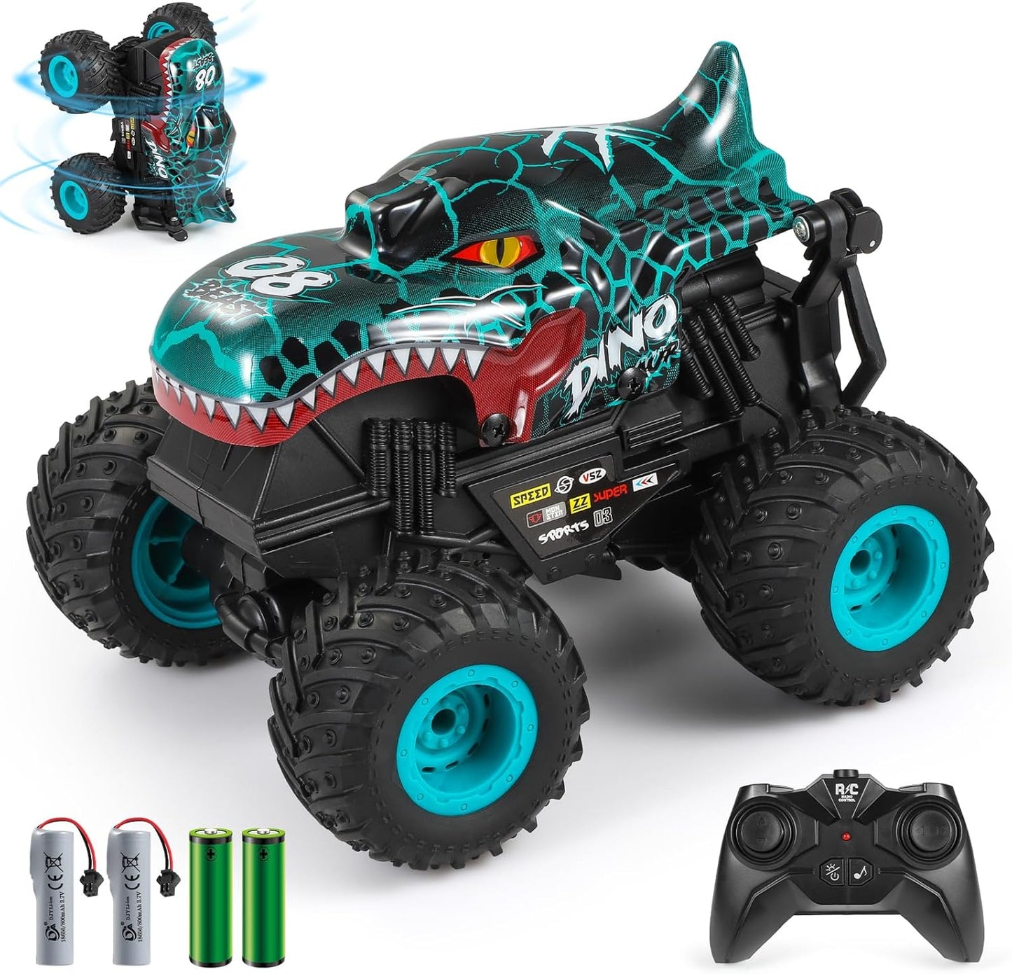 DYODYORC Remote Control Car - All Terrain Dinosaur Truck Fun