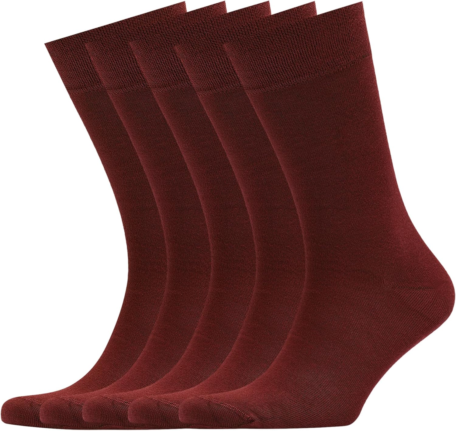 VRD Mens Dress Socks 5-Pack Assorted Patterns for Stylish Wear