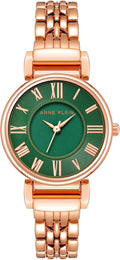 Anne Klein Women's Bracelet Watch - Matte Green Dial Elegance