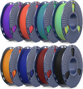 SUNLU Dual Color Matte PLA 3D Printer Filament Bundle - Compact