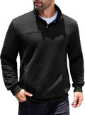 COOFANDY Mens Quarter Sweatshirt for Stylish Comfort and Warmth