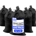 Heavy Duty Sand Bags with Tie Strings 14x26 in - Flood Protection