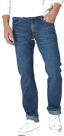 Lee Men's Legendary Slim Straight Jean for Ultimate Comfort