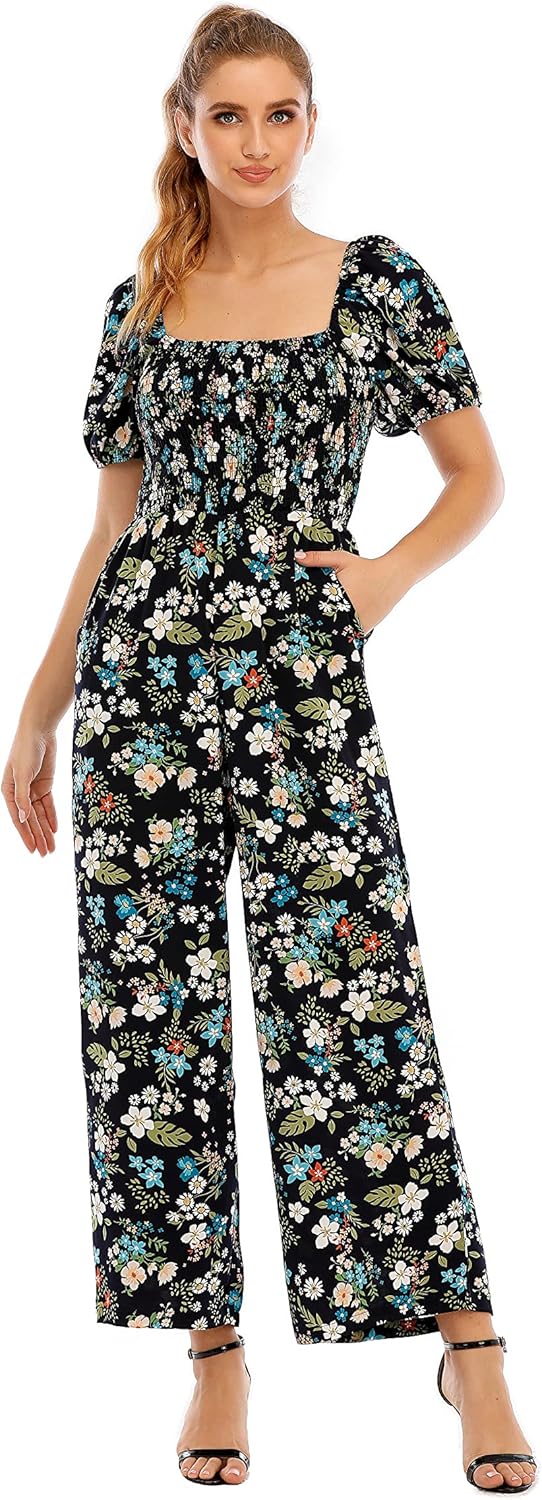 Floral Summer Jumpsuits for Women - Stylish and Comfortable