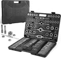 Tap and Die Set 110PCS Thread Repair Kit - Complete Rethreading Tools