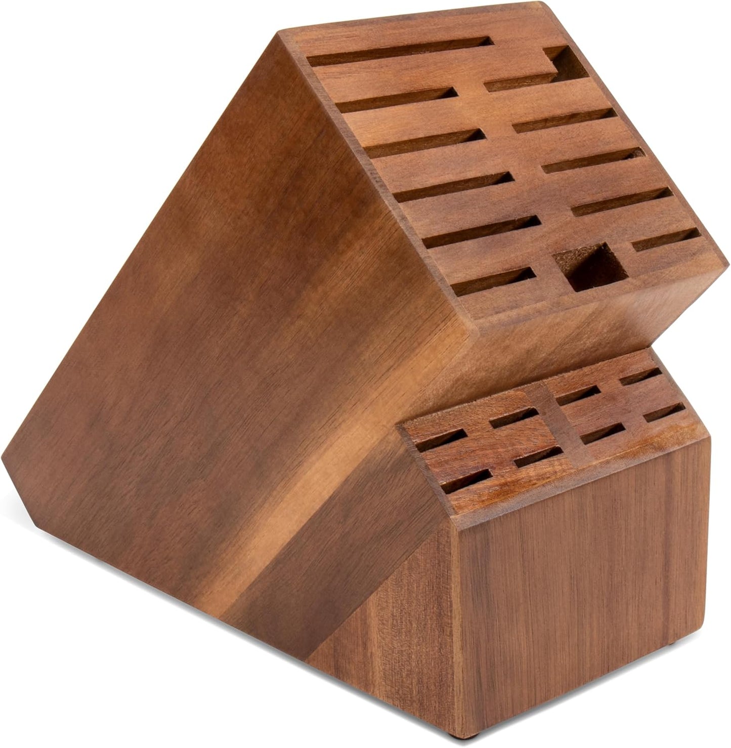 20 Slot Knife Block Storage for Kitchen Countertop Organization