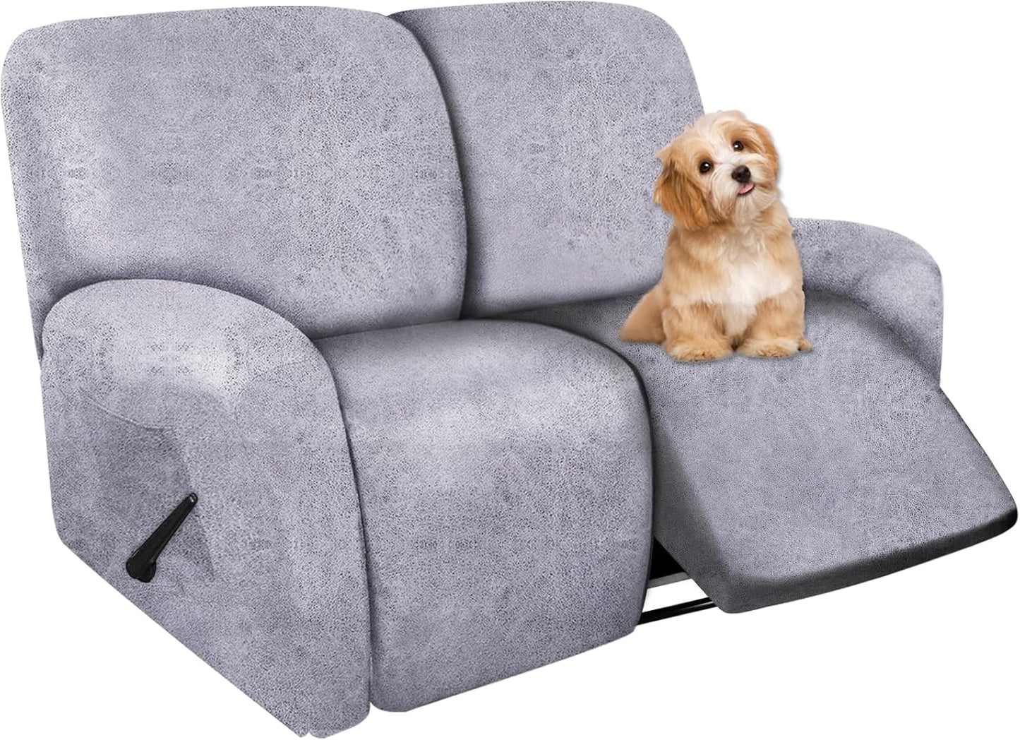 Molasofa Loveseat Recliner Slipcover - 6 Pieces Stretch Cover
